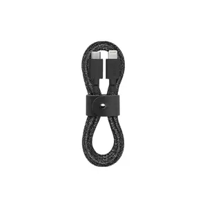 Lightning to USB-C cable native union BELT-KV-CL-CS-BK-2 1.2 m Black