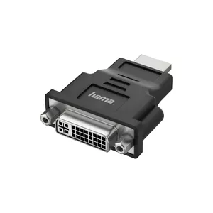 Переходник Hama 00200339 HDMI Type A DVI-I Черный