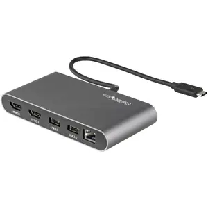 Doku stacija StarTech.com Thunderbolt 3 2x USB-A TB3DKM2HDL