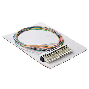 ACT LC 9/125 OS2 Fiber Pigtail 2m Set of 12 Pieces