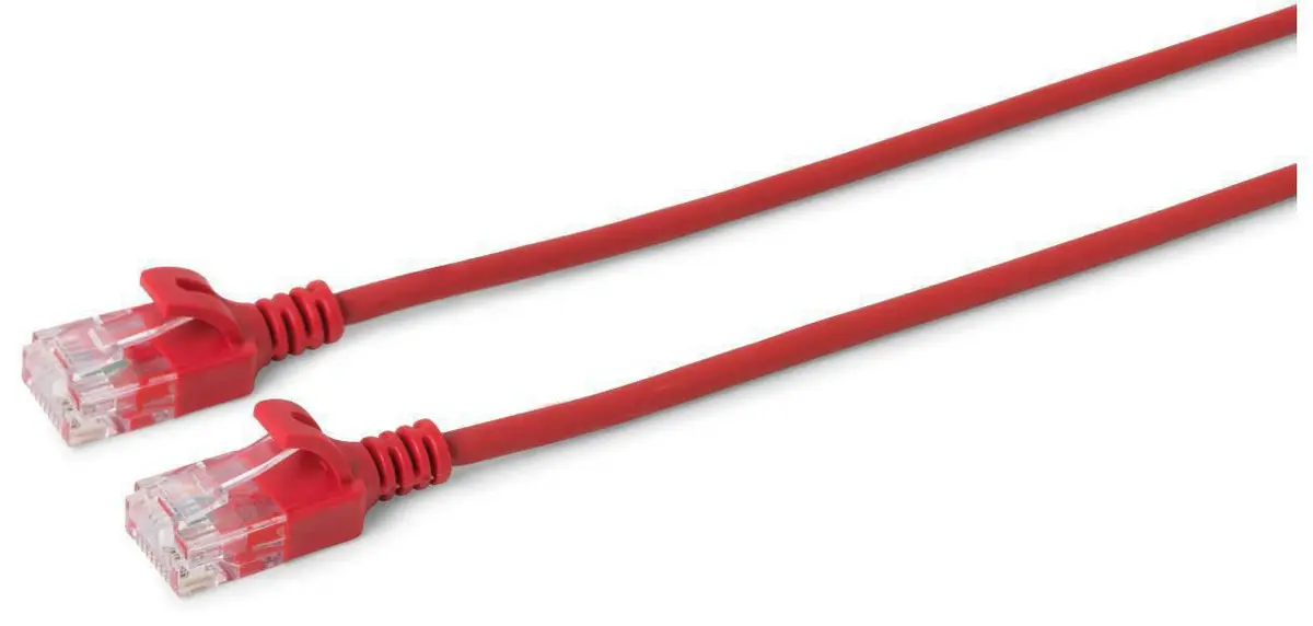 Tīkla kabelis MicroConnect V-UTP605R-SLIM Sarkans 5