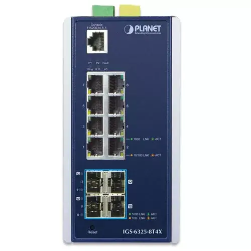 PLANET IGS-6325-8T4X Managed L3 8-port Gigabit switch Photo 2
