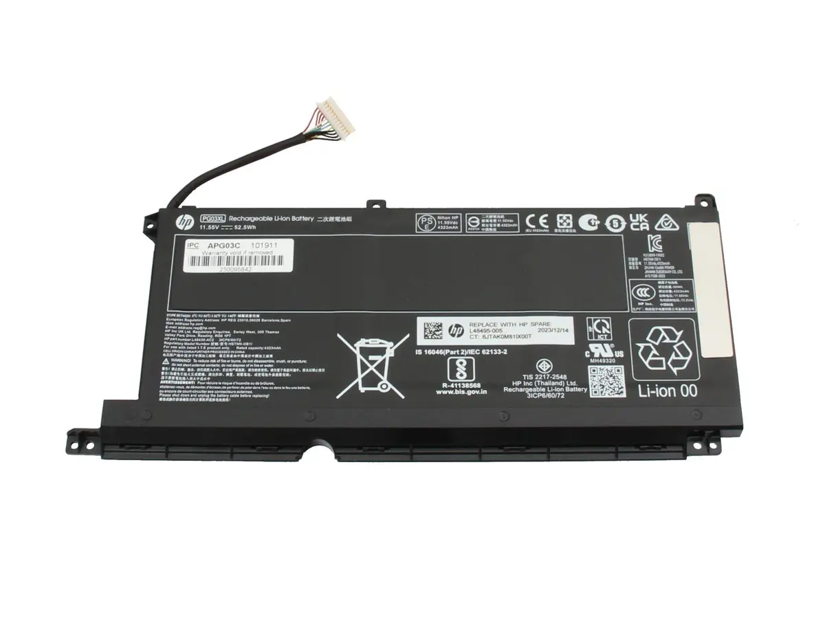 Akumulators HP L48430-AC2 4.55Ah Li-Polimērs
