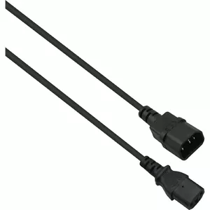 Power extension cable helos 262660 IEC 60320 C13 to C14 1.8 m 250 V