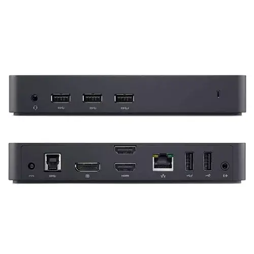 Dell D3100 vadu dokstacija melna ar