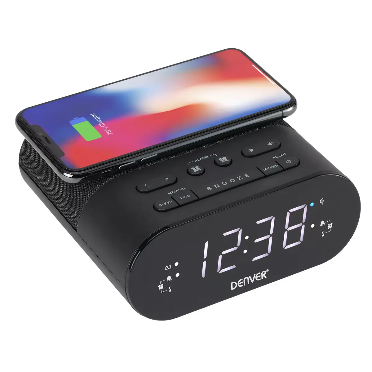 Digital alarm clock Denver CRQ-107 Photo 3