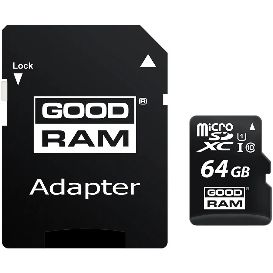 MicroSDXC atmiņas karte GOODRAM 64GB UHS‑I