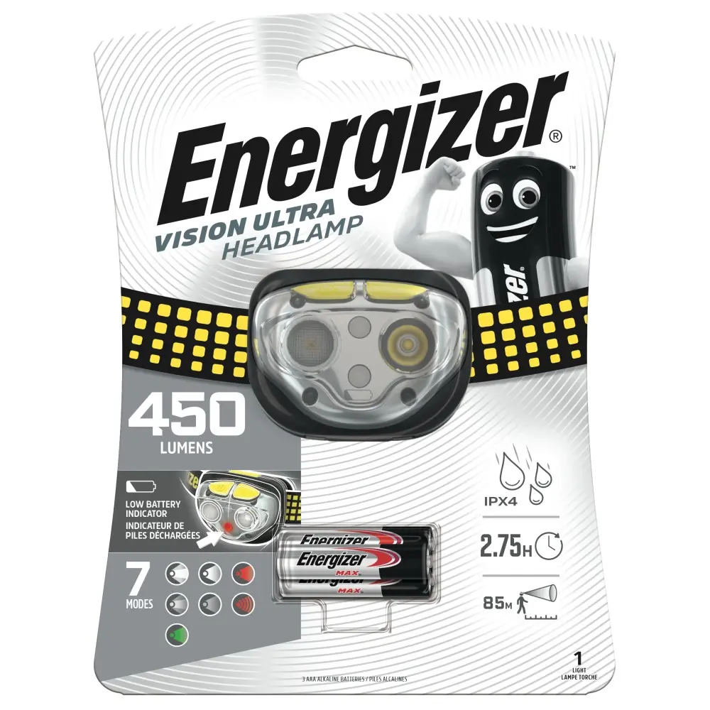 Galvas lampa Energizer Vision Ultra E301371801 Photo 5
