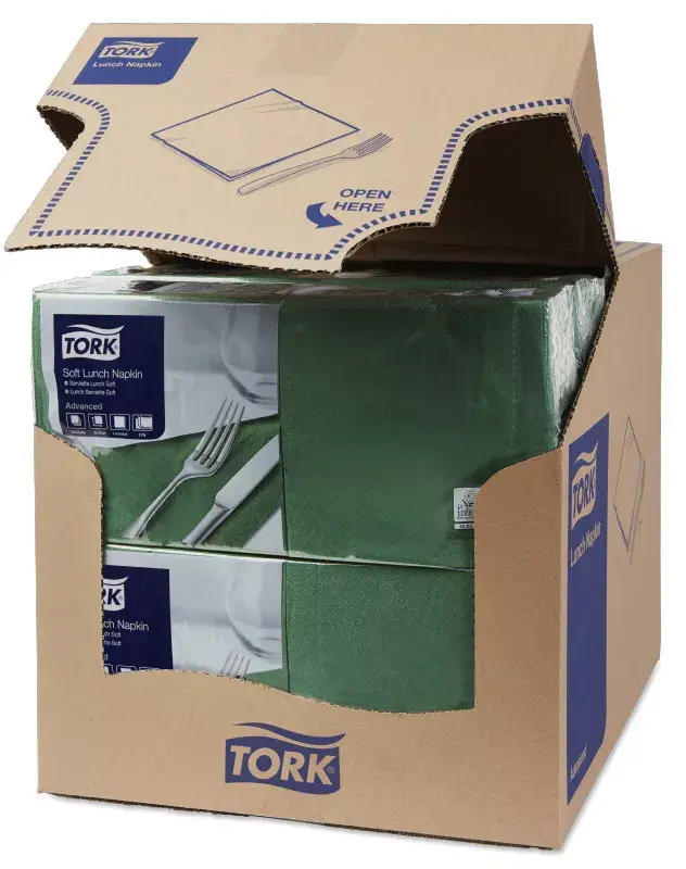 Salvetes Tork 150 Soft zaļas Photo 3