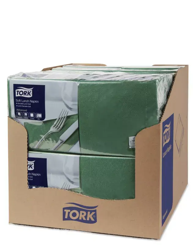 Salvetes Tork 150 Soft zaļas Photo 4