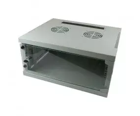 Rack cabinet ALLNET ALL-SMQ5406GRAU 6U freestanding, 50 kg capacity, key lock, grey