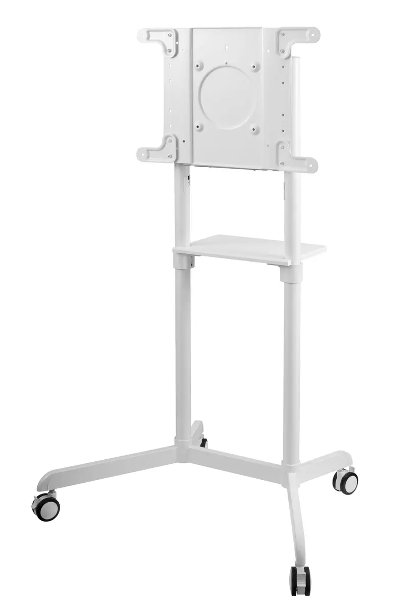 VivoLink VLFS3770 Floor TV Mount Stand White Photo 5