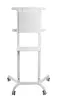 VivoLink VLFS3770 Floor TV Mount Stand White Photo 7
