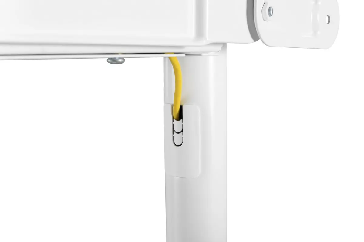 VivoLink VLFS3770 Floor TV Mount Stand White Photo 11