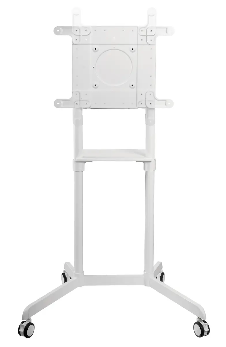 VivoLink VLFS3770 Floor TV Mount Stand White Photo 12