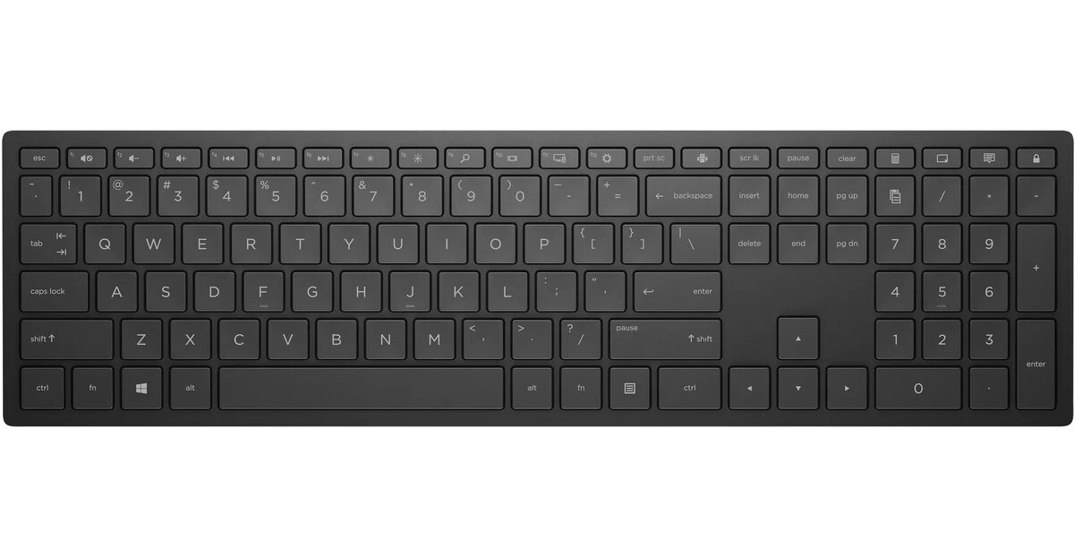 Bezvadu tastatūra HP Pavilion 600 Black