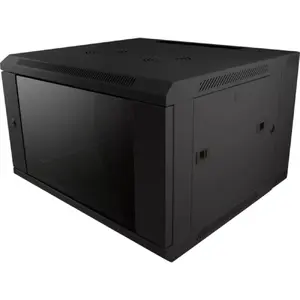 Rack cabinet ALLNET SMB6606 Black, server/network enclosure, 23 kg, black