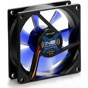 Datora korpusa ventilators NoiseBlocker BlackSilentFan XR1 — 60 mm, 6 V, 1600 RPM, 18 m³/h, 11 dB, melns
