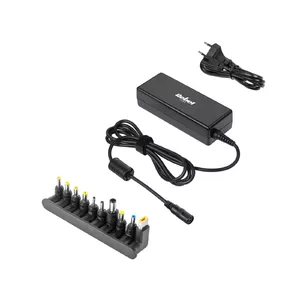 Power adapter Rebel KOM0939-90 — universal laptop adapter 90W, output 18.5–20V