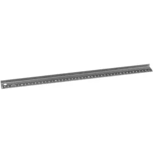 Griešanas lineāls DAHLE 45 cm melns ar neslīdošu aizsardzību