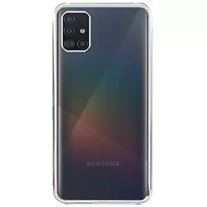 Phone case Mocco for Samsung Galaxy M31s — transparent silicone, 1 mm