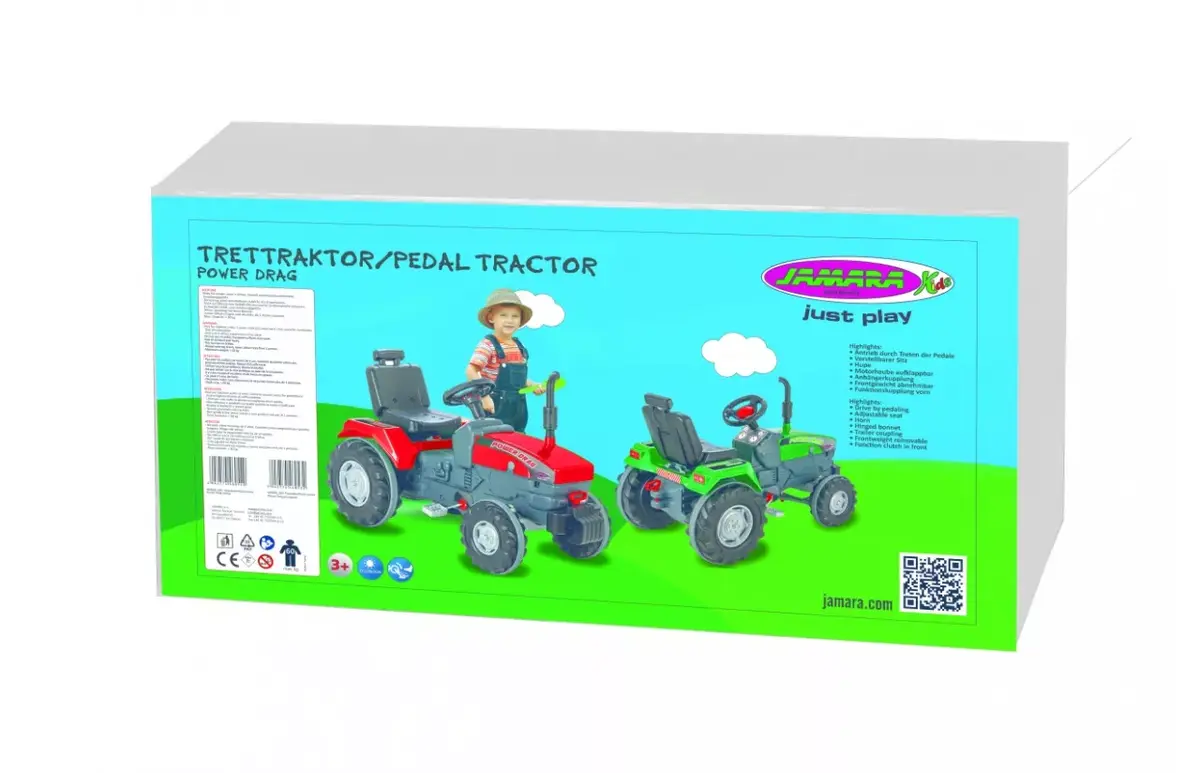 Педальный трактор Jamara Power Drag 460805 Photo 2
