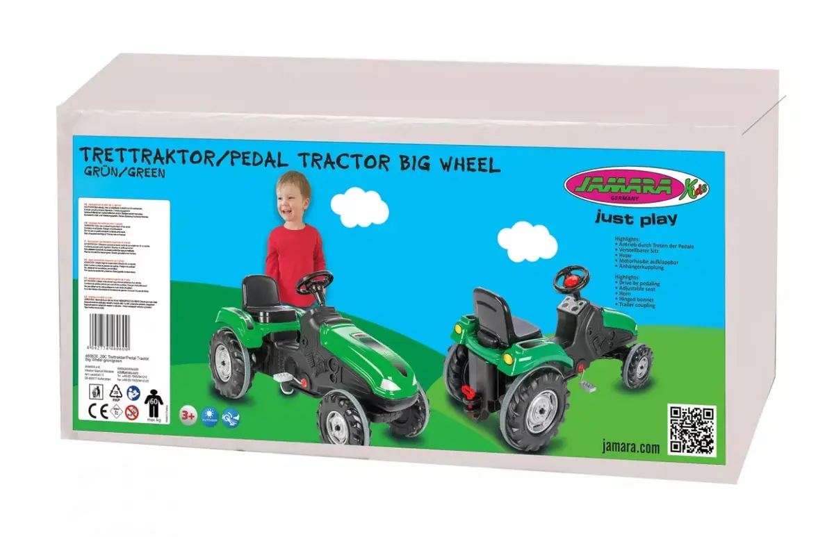 Педальный трактор Jamara Big Wheel Photo 3