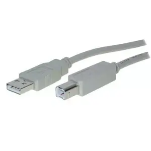 USB кабель S/CONN 3м A к B Серый USB 2.0 Мужской-Мужской 0.48 Гбит/с