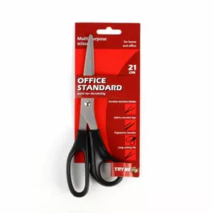 Scissors FAT OFFICE STANDARD 21 cm model 200-10519 — 21 cm cutting length, general-purpose office scissors