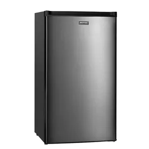 Freestanding refrigerator MPM 112-CJ-16/AA — 82 L total, 69 L fridge, 11 L freezer, grey, 480×500×840 mm, reversible door, E class
