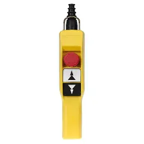 Schneider Electric XACA2073 Pendant Control Station, 2-Speed Up-Down with Emergency Stop