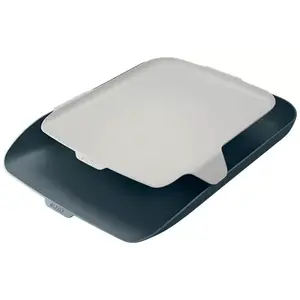 Desk tray organizer LEITZ 52590089 — polystyrene A4, 274×391×62 mm, black