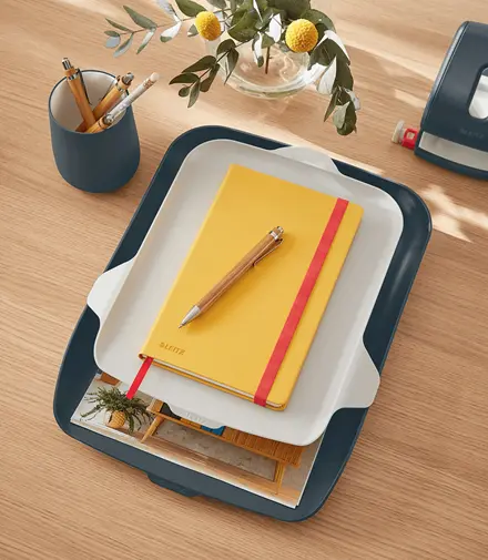 Leitz Cosy Letter Tray with Desk Organiser Photo 2