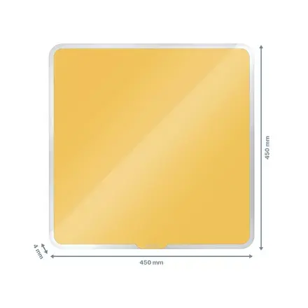 LEITZ 70440019 glass magnetic whiteboard 450x450 mm Photo 7