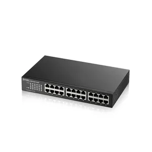 Zyxel GS1100-24E Неуправляемый Gigabit Ethernet (10/100/1000) Черный