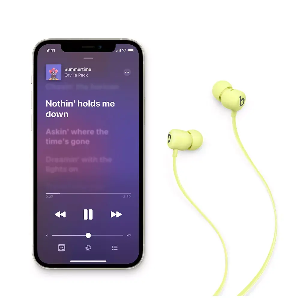 Beats Flex Bezvadu Austiņas - Yuzu Yellow Photo 3