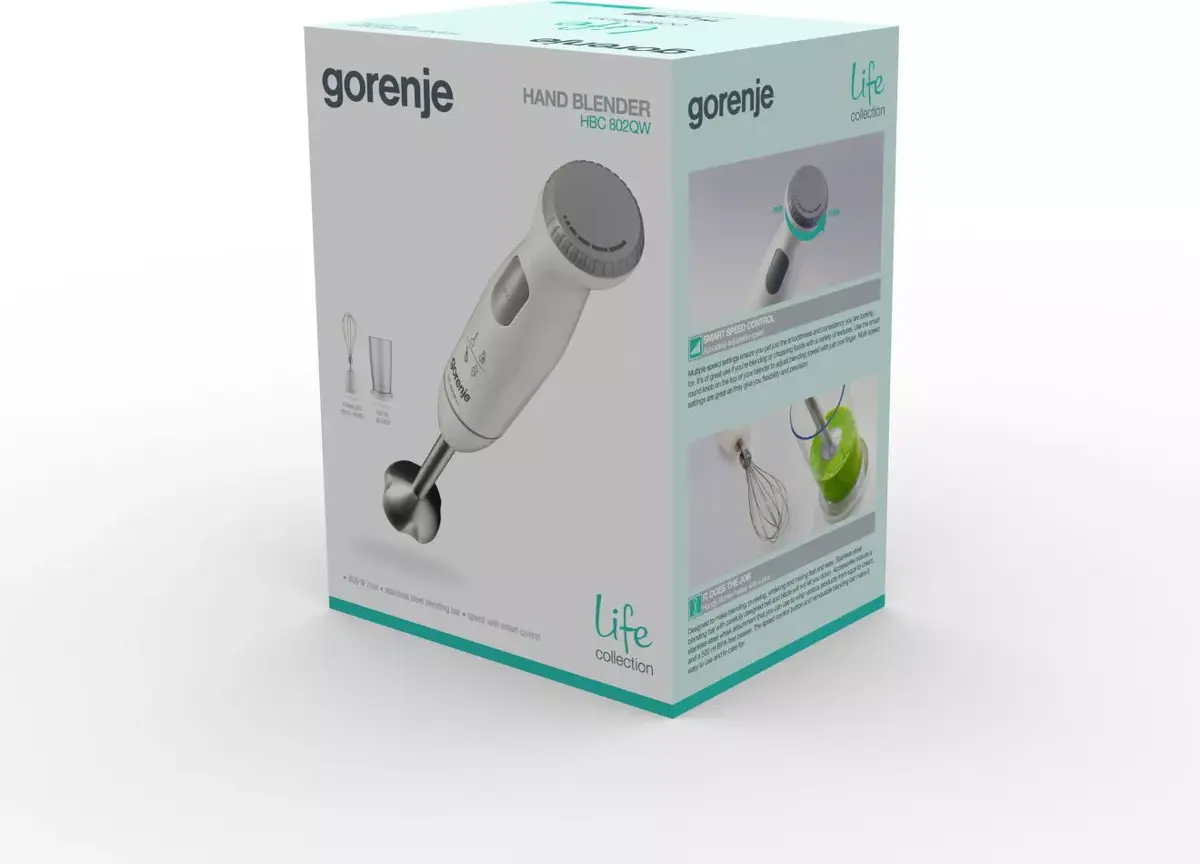 Gorenje HBC802QW rokas blenderis 800 W Photo 3