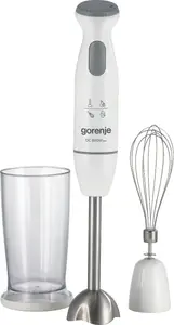 Gorenje HBC802QW iegremdējamais blenderis balts 800 W 0.5 L ietilpība bezpakāpju ātruma kontrole
