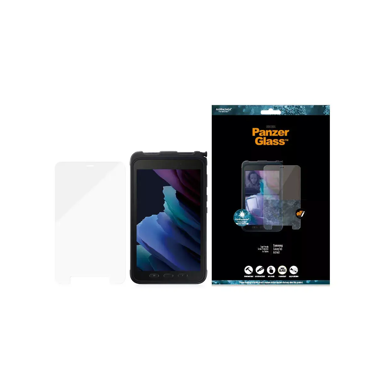 Aizsargstikls PanzerGlass Samsung Galaxy Tab Active 3 Photo 3