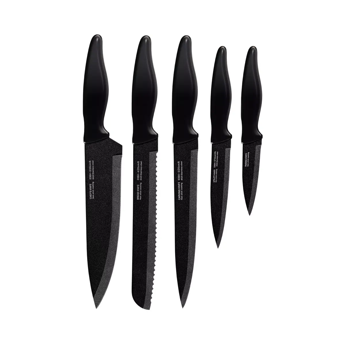 Knife set Smile SNS-4 — 6-piece stainless steel Photo 2