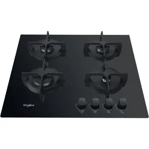 Whirlpool AKT 616/NB Built-in Gas Hob 60 cm 4 Zones Rotary Control