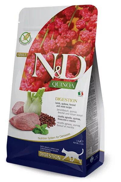 Sausā barība kaķiem Farmina N&D Quinoa