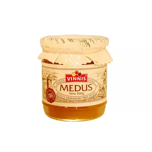 Ekoloģiski tīrs medus VINNIS, 500 g