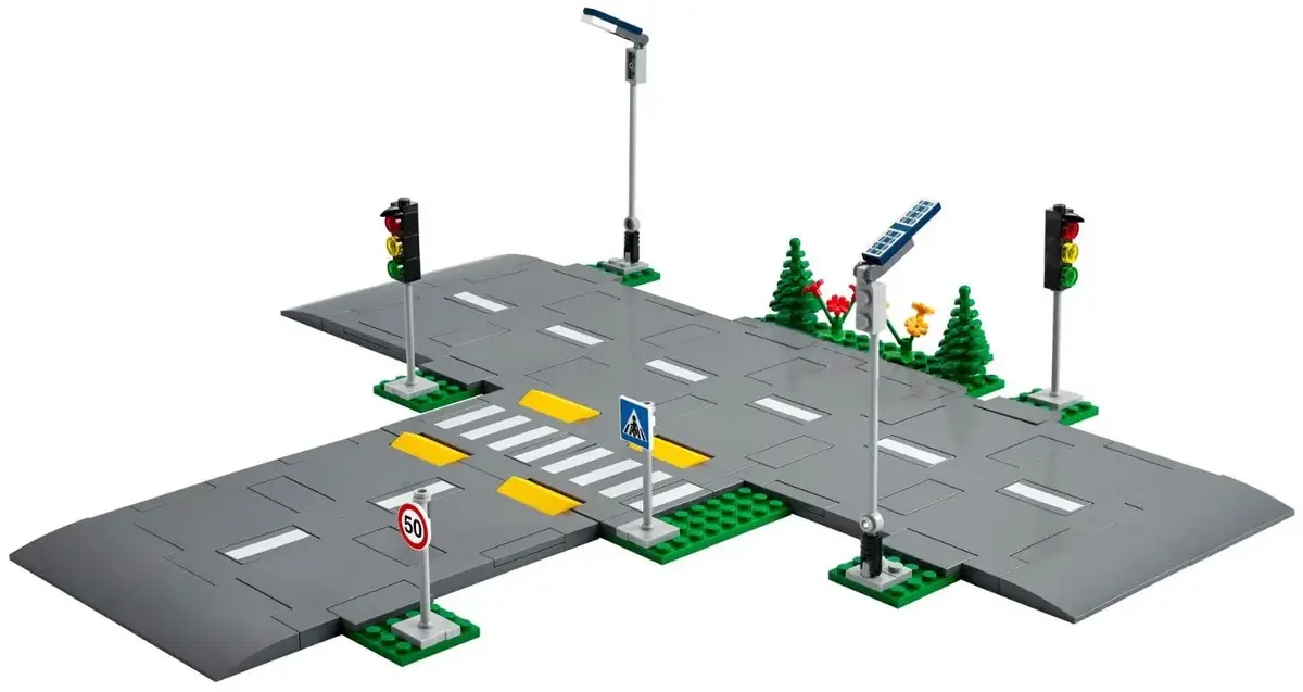 LEGO City set 60304 — Intersection with traffic lights Photo 9