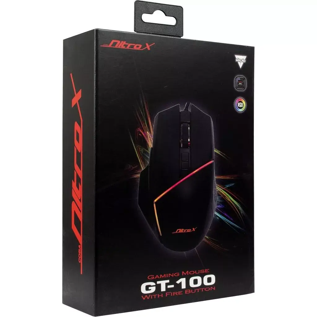 Мышь Inter-Tech GT-100 RGB Photo 7