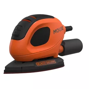 Деталировочная шлифмашина Black & Decker BEW230, 55 Вт, 11 000 об/мин, чёрно‑оранжевая