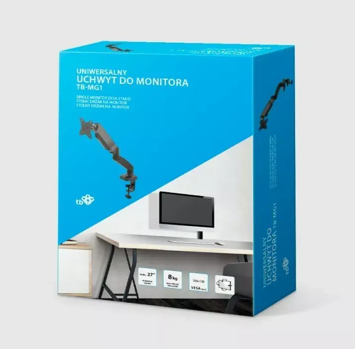 Gāzes atsperes kronšteins TB 27 inch 8kg Photo 4