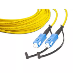 Fibre optic cable Lightwin LSP-09 SC-SC 1.0 1 m Yellow