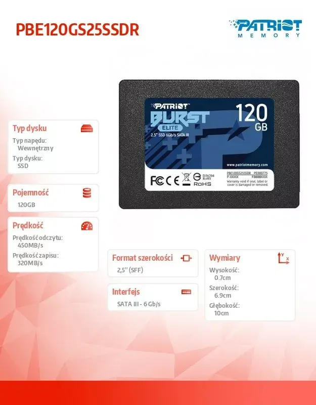 SSD-накопитель Burst Elite 120ГБ Photo 12