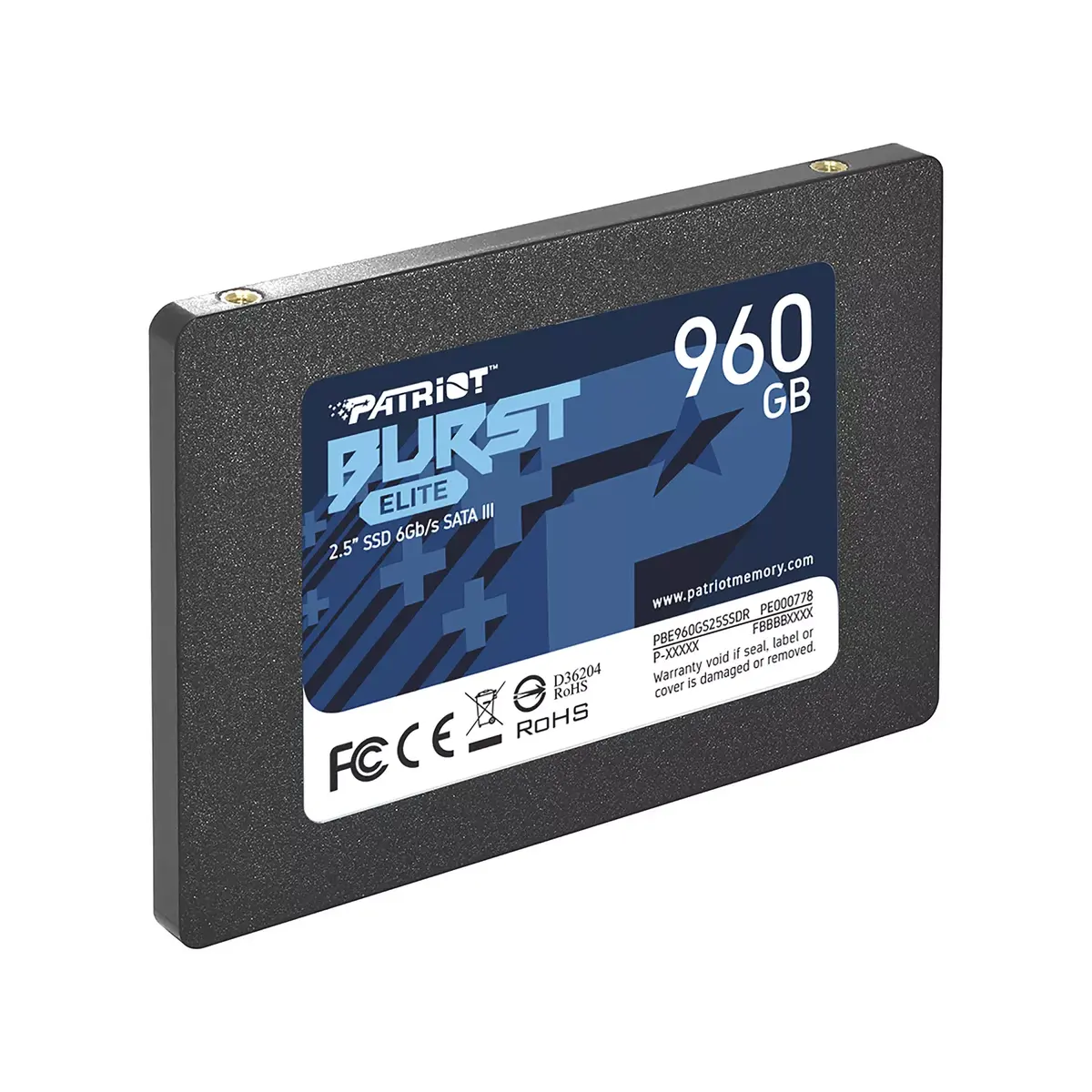 SSD диск Patriot Memory 960 ГБ PBE960GS25SSDR Photo 3